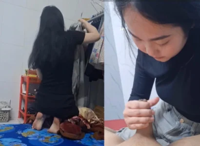 Thằng bạn bị ốm được thổi kèn miễn phí không lời từ chối